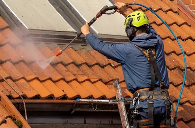 Démoussage et hydrofuge de toiture à Rieumes